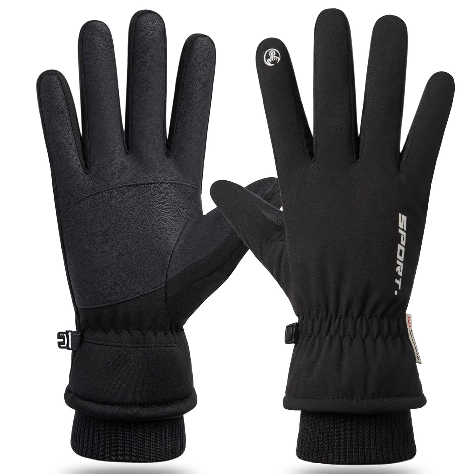 Winter Warm Touchscreen Gloves for Men & Women - Waterproof Thermal Snow Gloves