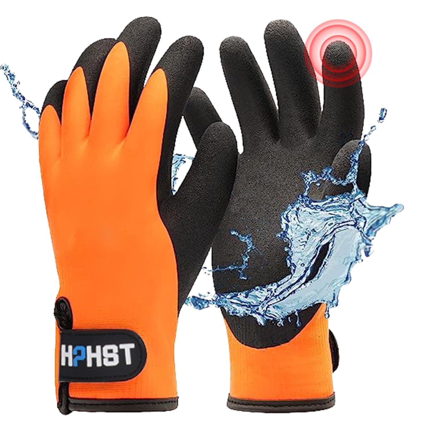 HPHST Men's & Women's Waterproof Cold Weather Touchscreen Gloves