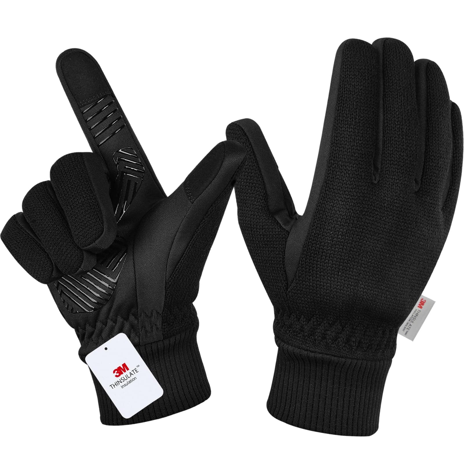 MOREOK Winter Gloves -10°F Touch Screen Ski Cycling Gloves