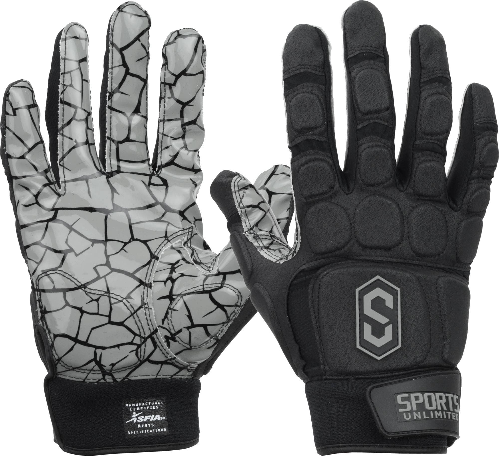Sports Unlimited Max Clash Padded Lineman Gloves