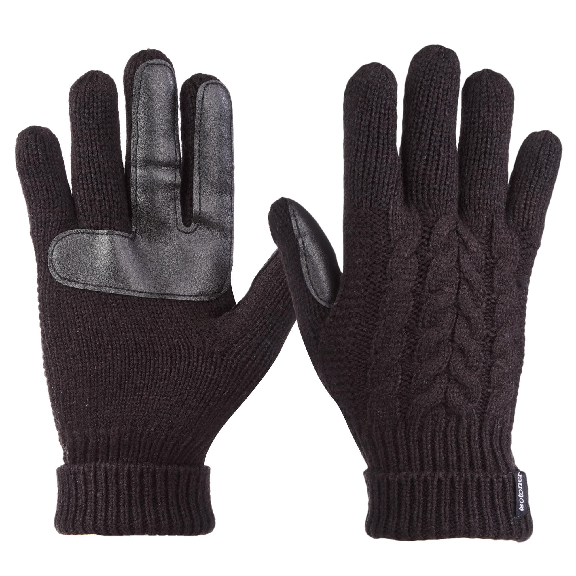 Isotoner Women's Cable Knit Touchscreen Gloves