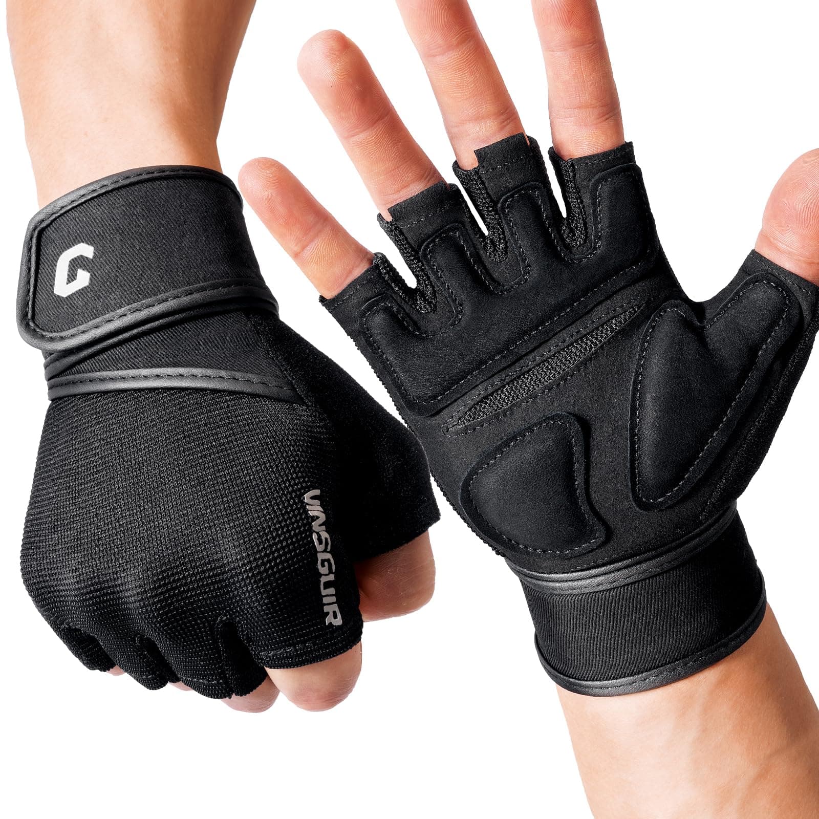 VINGS Weight Lifting Gloves for Men & Women - Wrist Support, Gym Workout Gloves for Fitness Activities