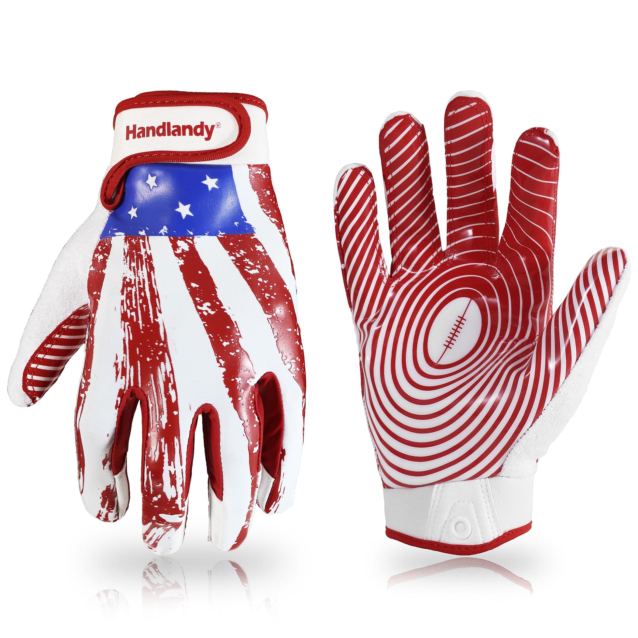 HANDLANDY Sticky Wide Receiver Gloves for Youth Football Players