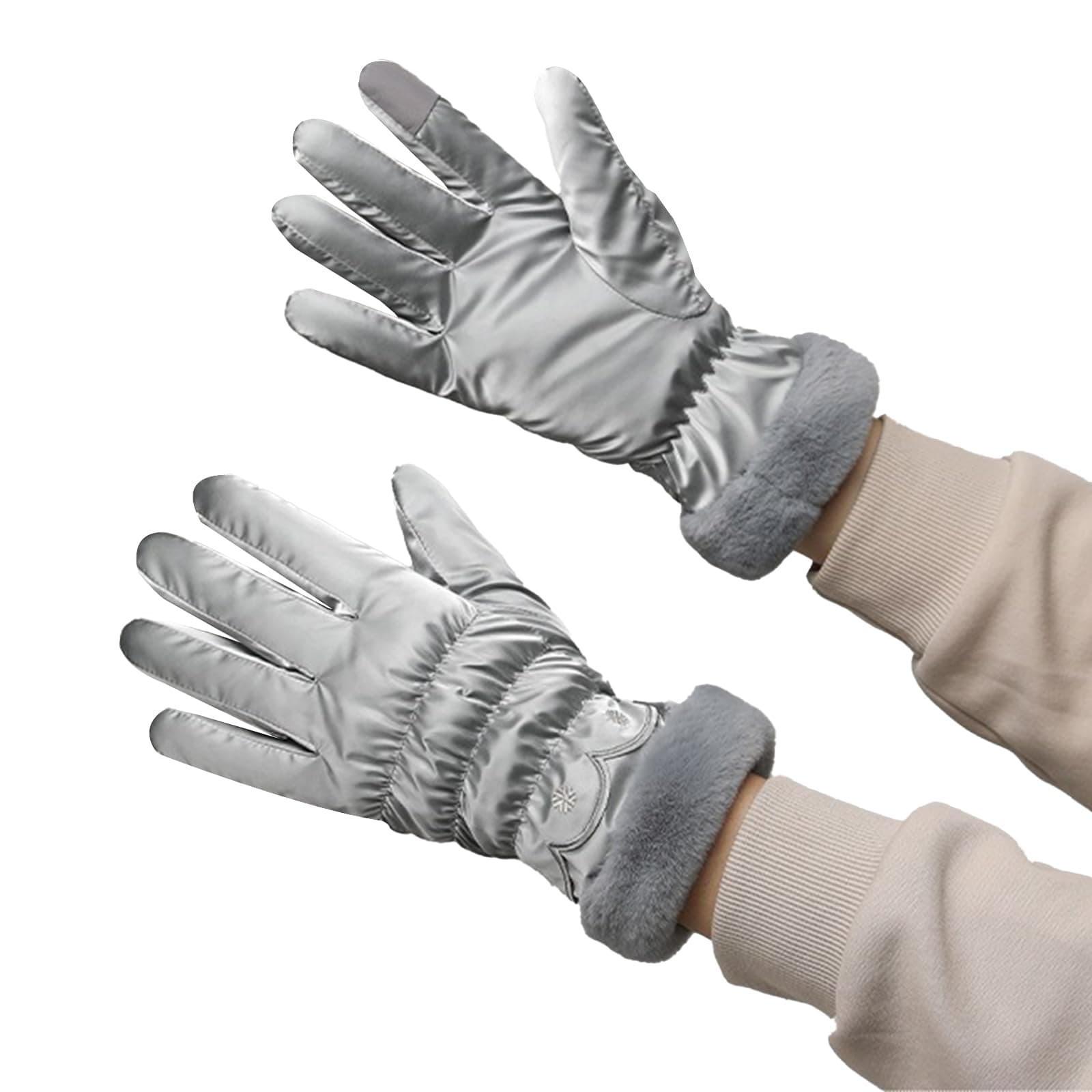 RIGWARL Anti-Slip Ski Gloves for Men and Women - Insulated, Waterproof_design