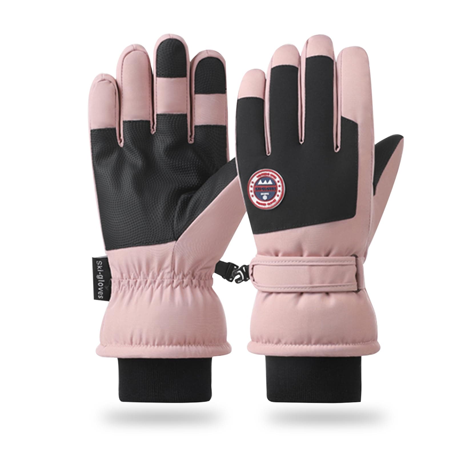 RIGWARL Touchscreen Compatible Ski Gloves - Waterproof & Insulated