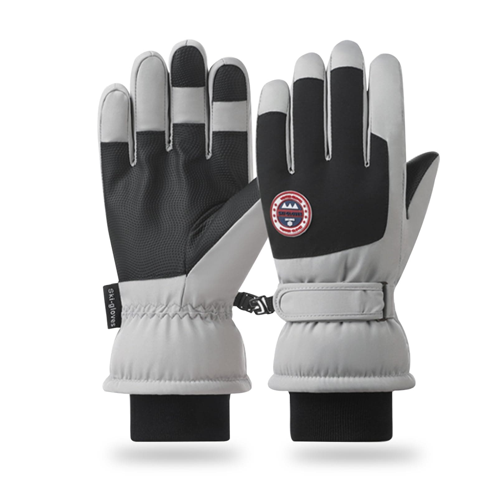 RIGWARL Touchscreen Compatible Ski Gloves - Men & Women, Waterproof, Thermal Insulation
