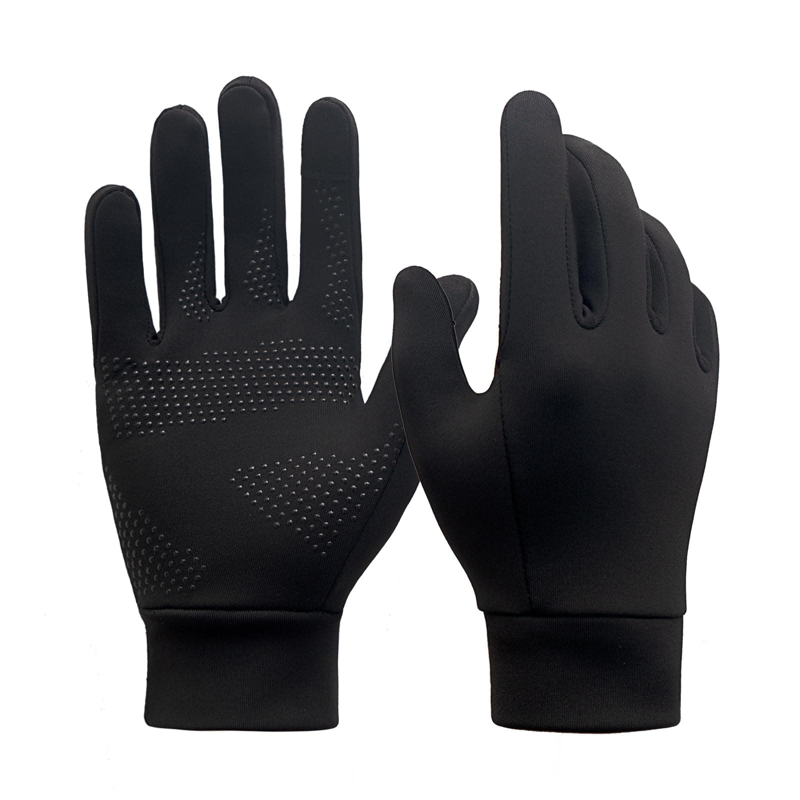 VigorGlove Warm Winter Anti-Slip Touch Screen Gloves with Thermal Fleece Lining