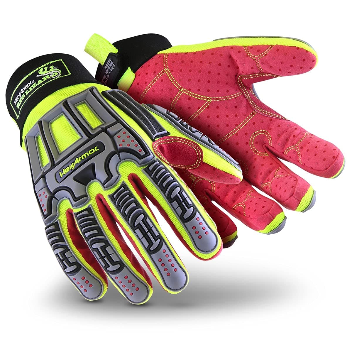 Impact Protection Work Gloves for Safety | Rig Lizard Series