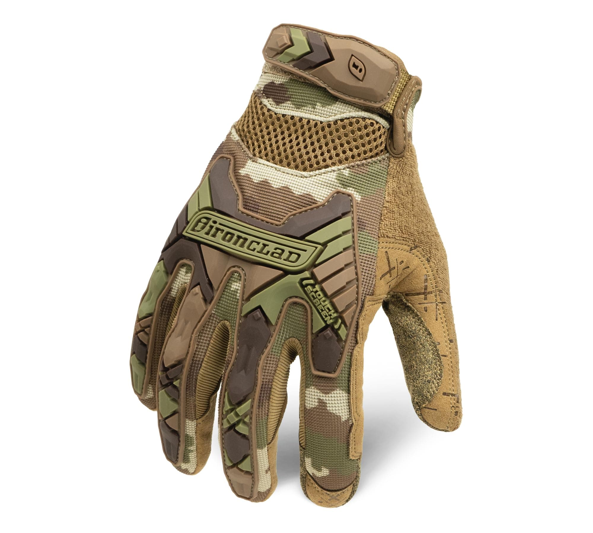 Ironclad Tactical Impact Camouflage Gloves