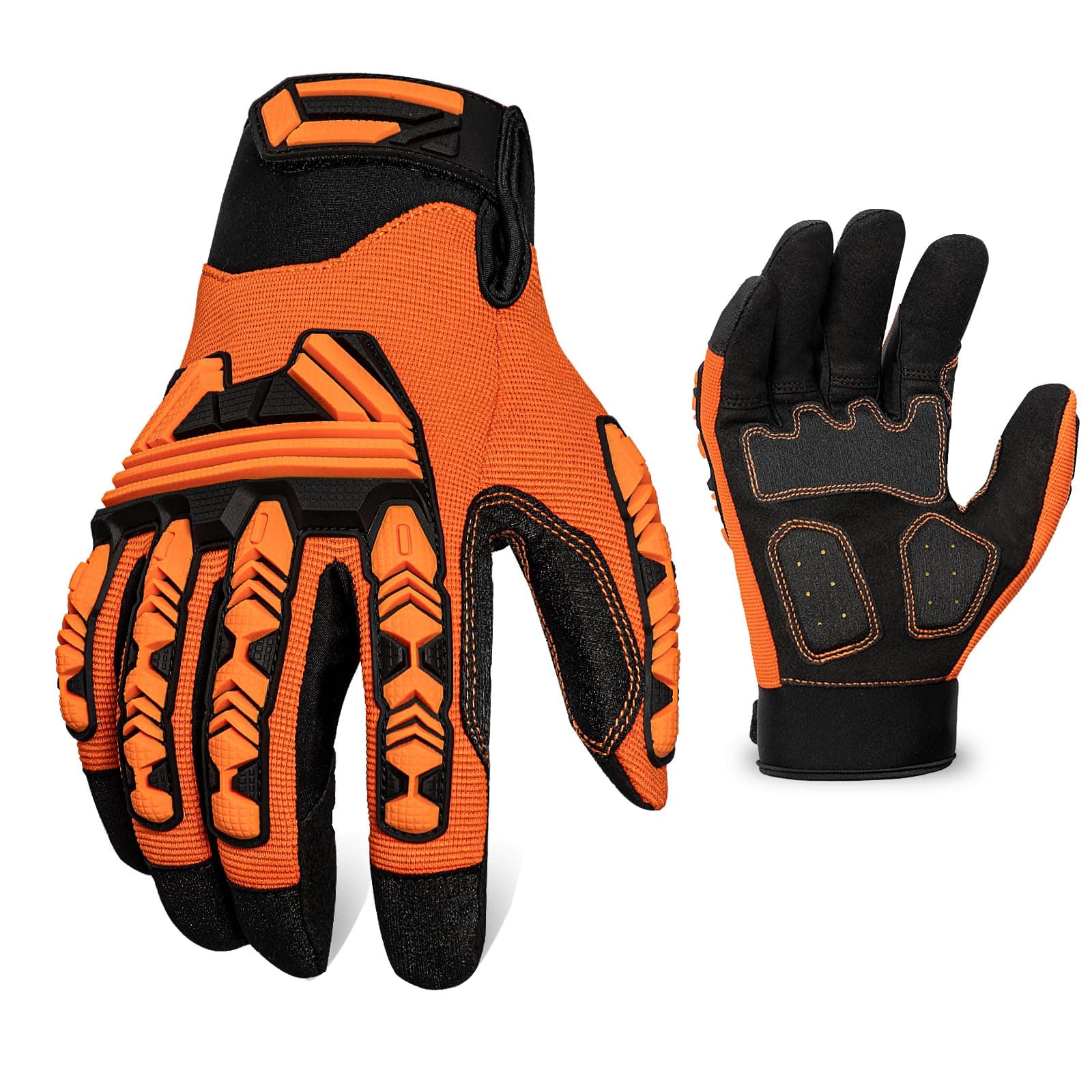 RIGWARL Impact Gloves with TPR Protector for Men & Women