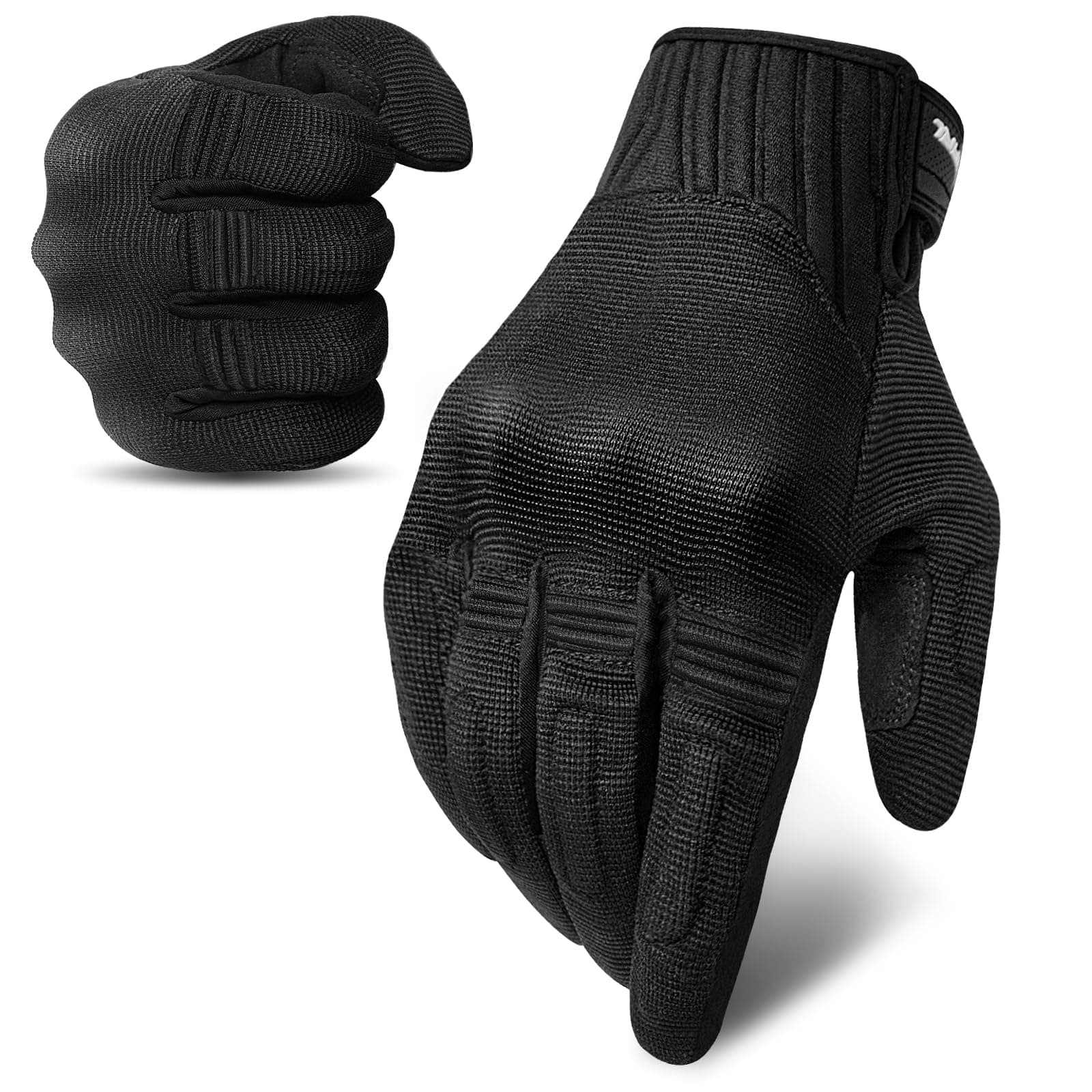 RIGWARL Touchscreen Motorcycle Gloves with TPR Palm Pad for Men and Women
