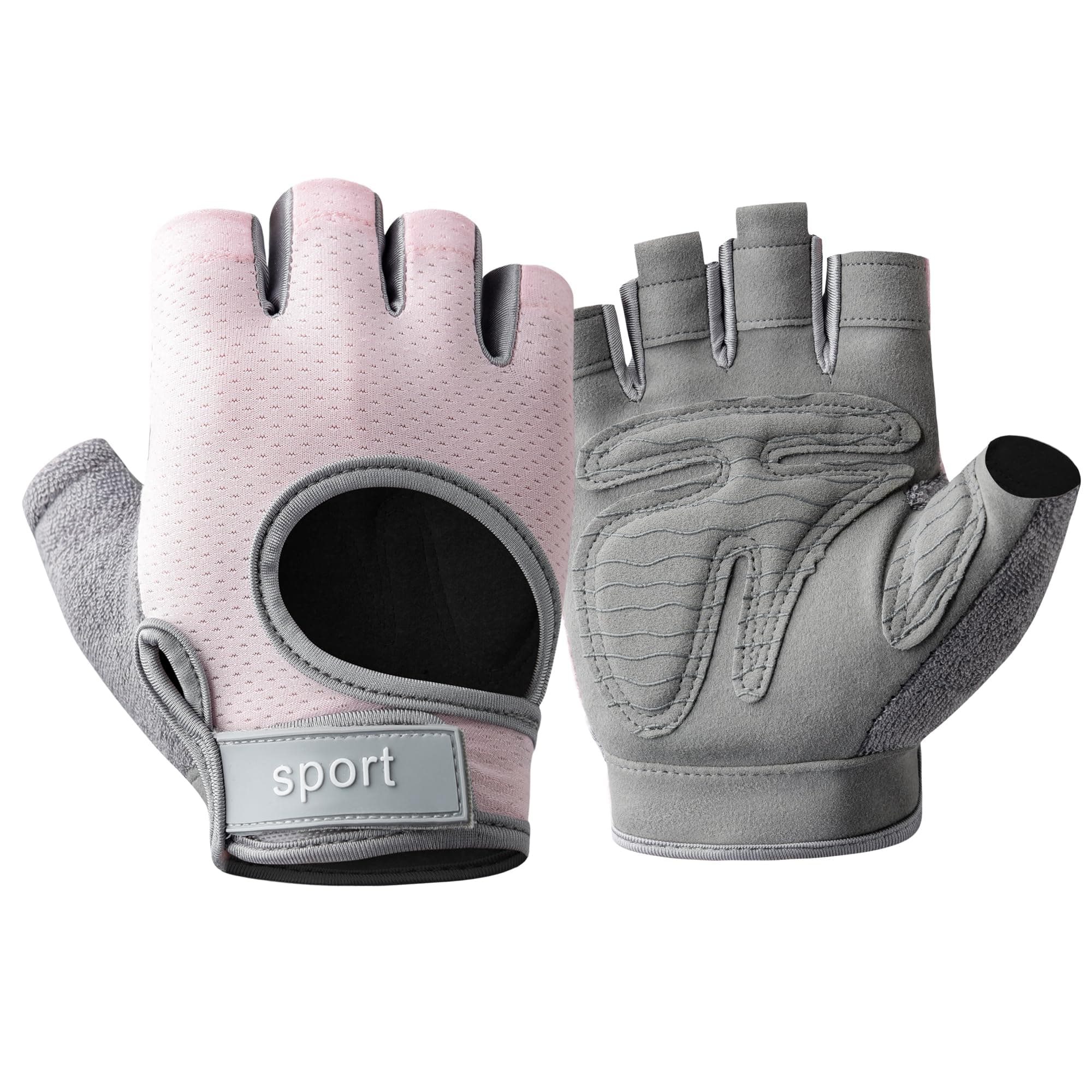 Women's & Men's Weight Lifting Gloves - Protect Hands, Reduce Wrist Pressure for Gym, Workout, & Cycling (Order A Size U
