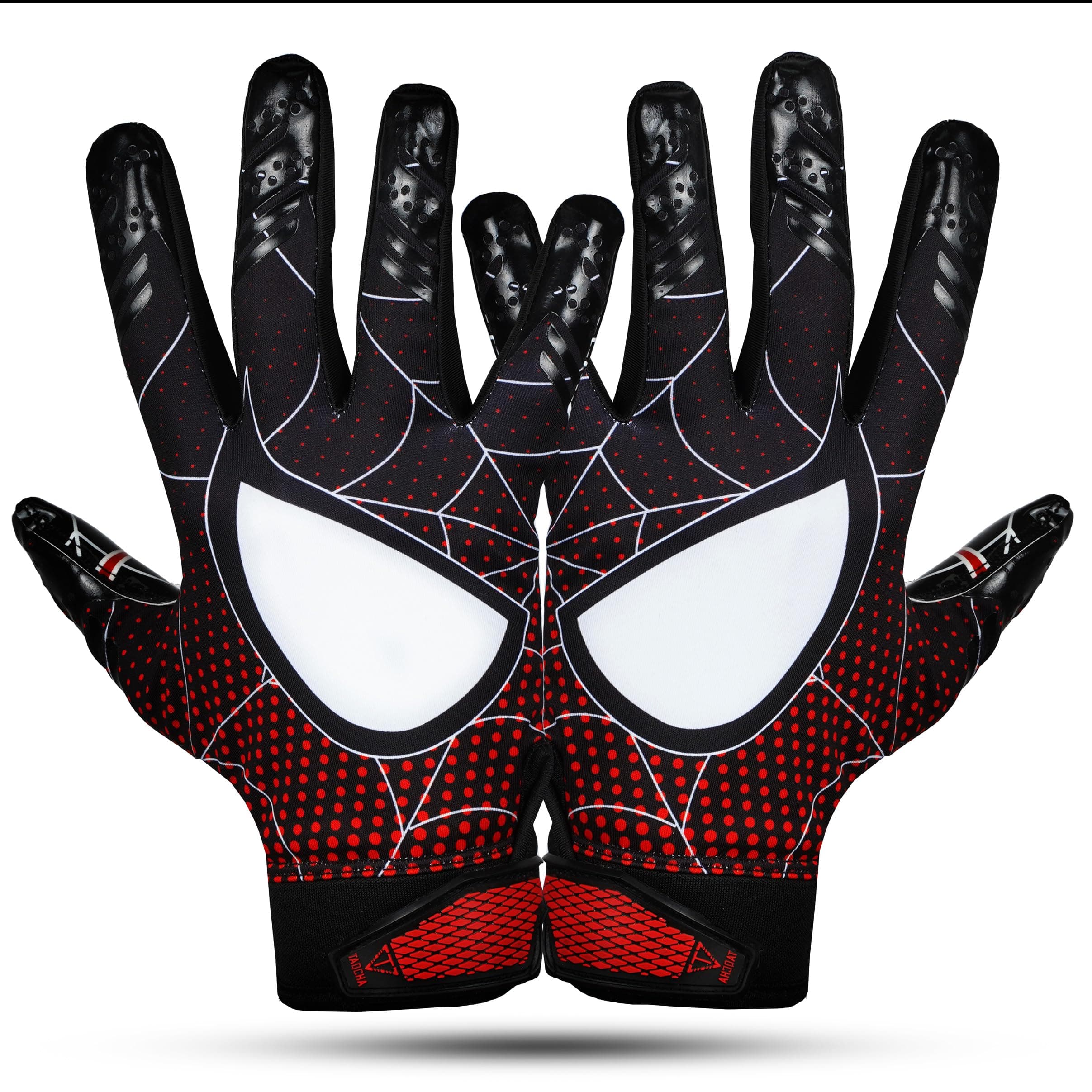 Pro Elite Football Gloves - Super Sticky Tacky Grip, Skin-Tight Receiver Gloves - Men's Sizes